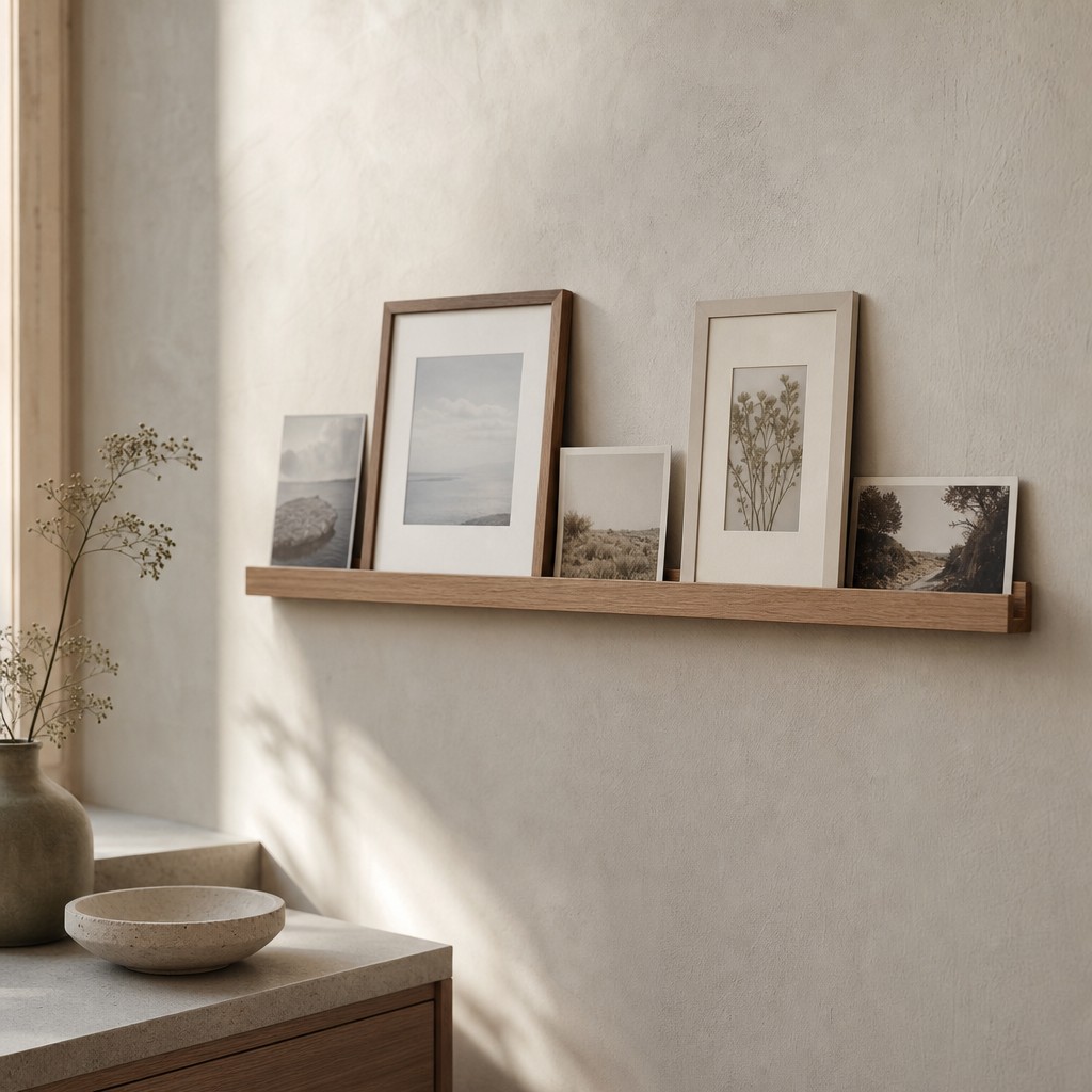 Ceres Photo Shelf, wall storage for up to 3 kg when securely mounted