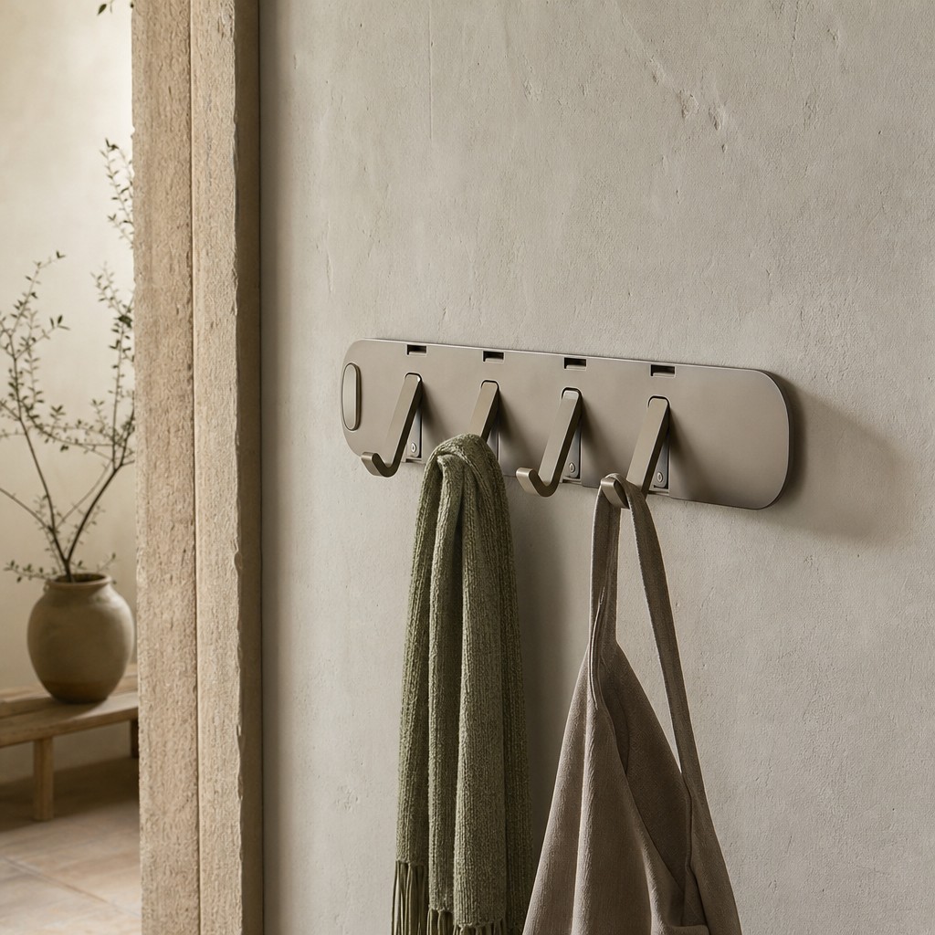 Tarquin Bag Hooks, wall storage for 12 kg total; 3 kg per hook