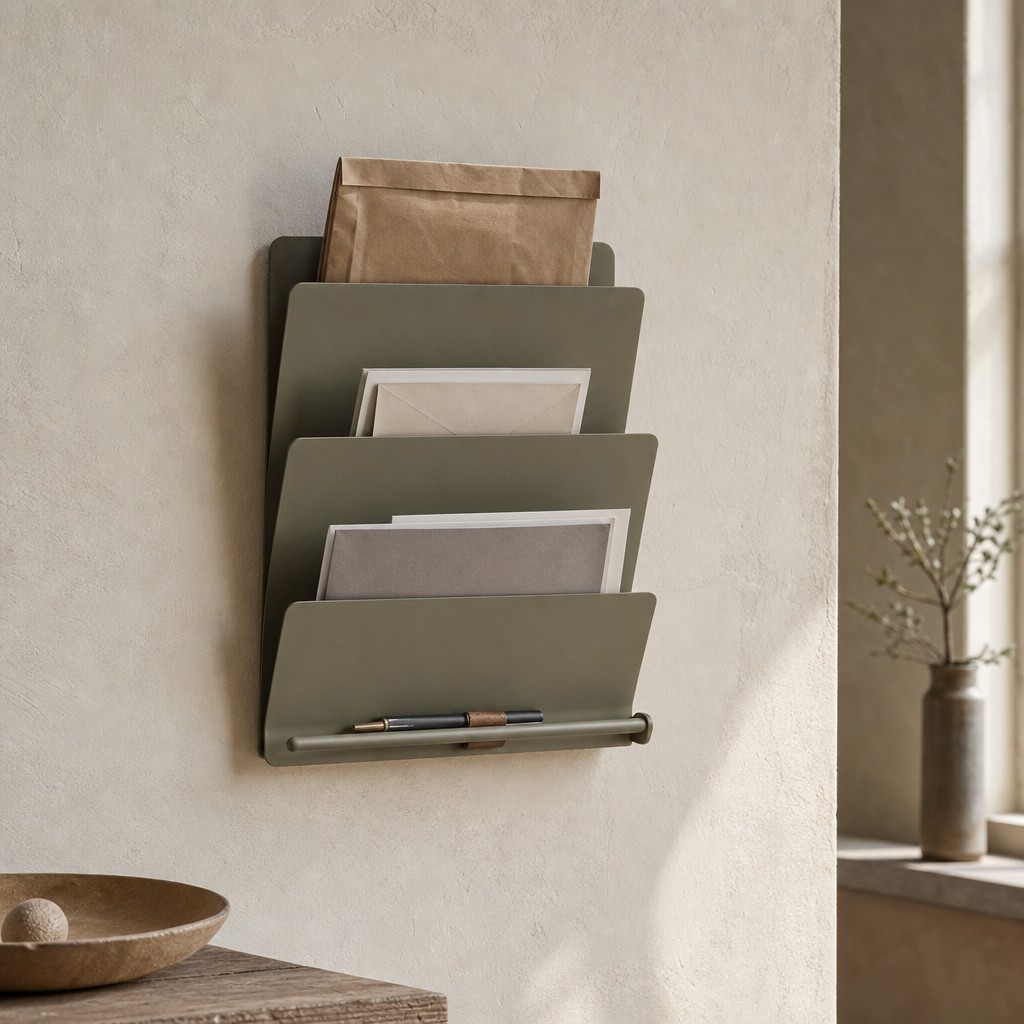 Tiber Parcel Sorter, wall storage for 3 kg total, wall-mounted