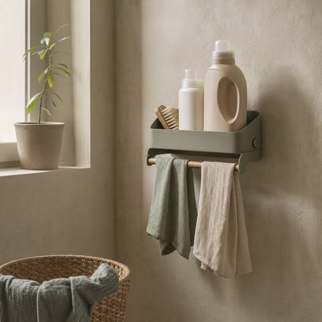 Vesuvio Laundry Tray, wall storage for 8 kg