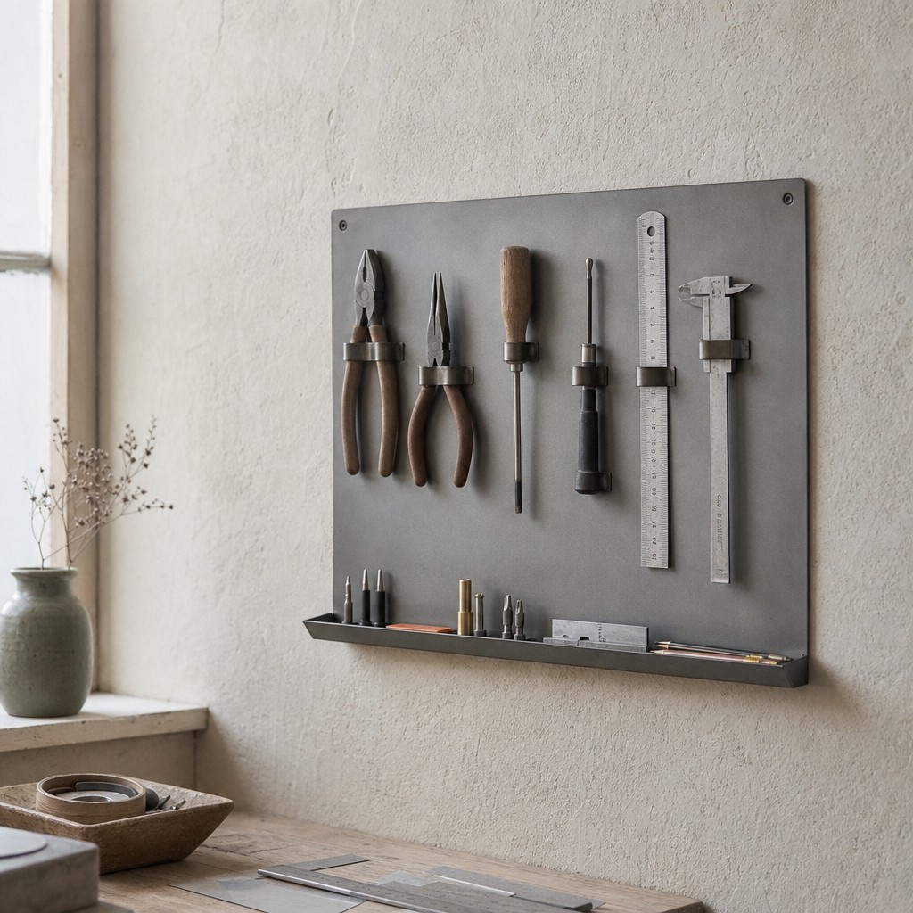 Miletus Tool Index Panel, wall storage for 8 kg