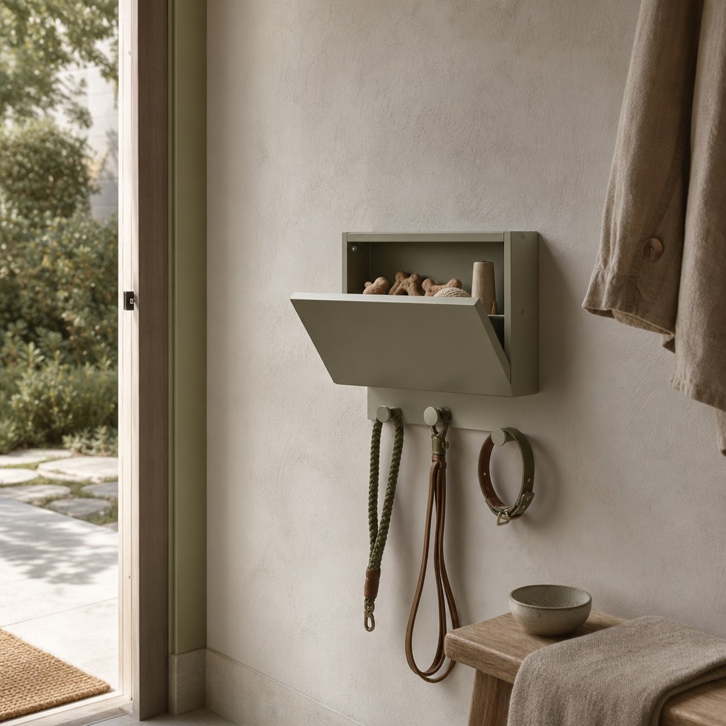 Formiae Pet Station, wall storage for 3 kg total, 1 kg per hook