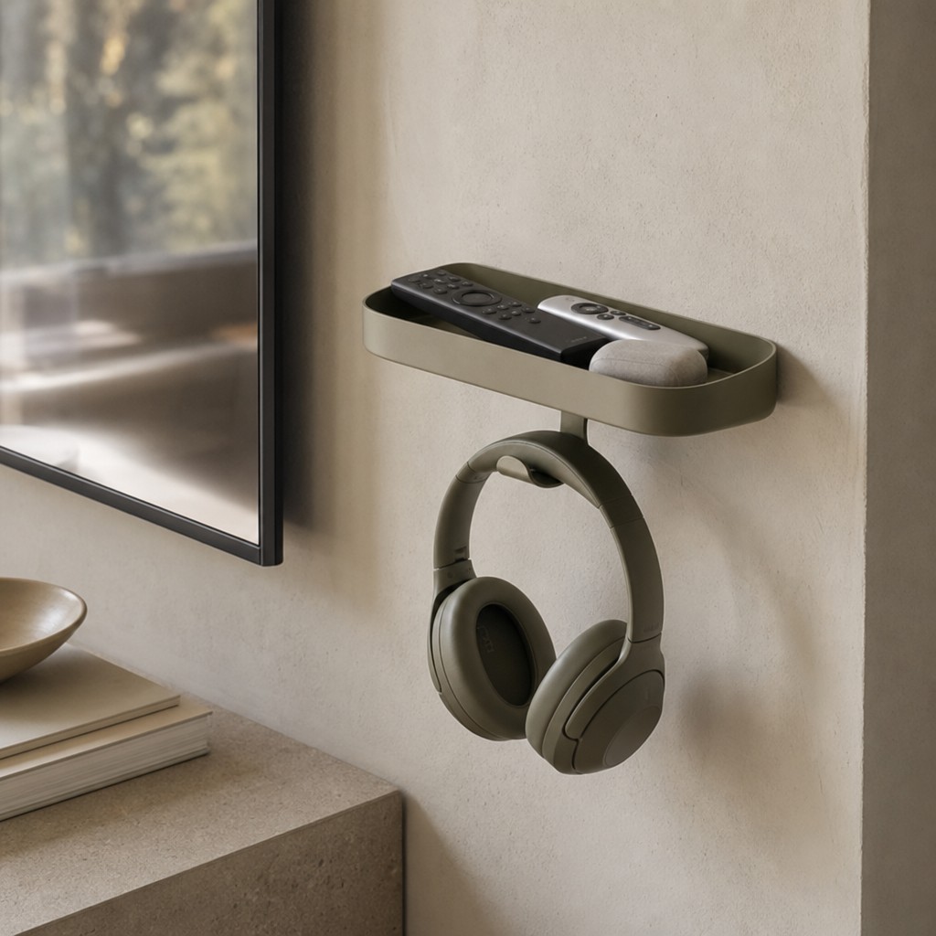 Ravenna Media Tray, wall storage for 3 kg