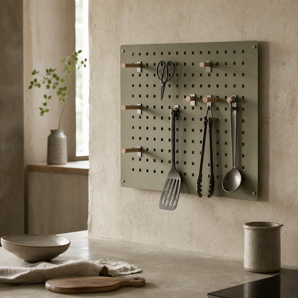 Carthago Kitchen Pegboard, wall storage for 8 kg total