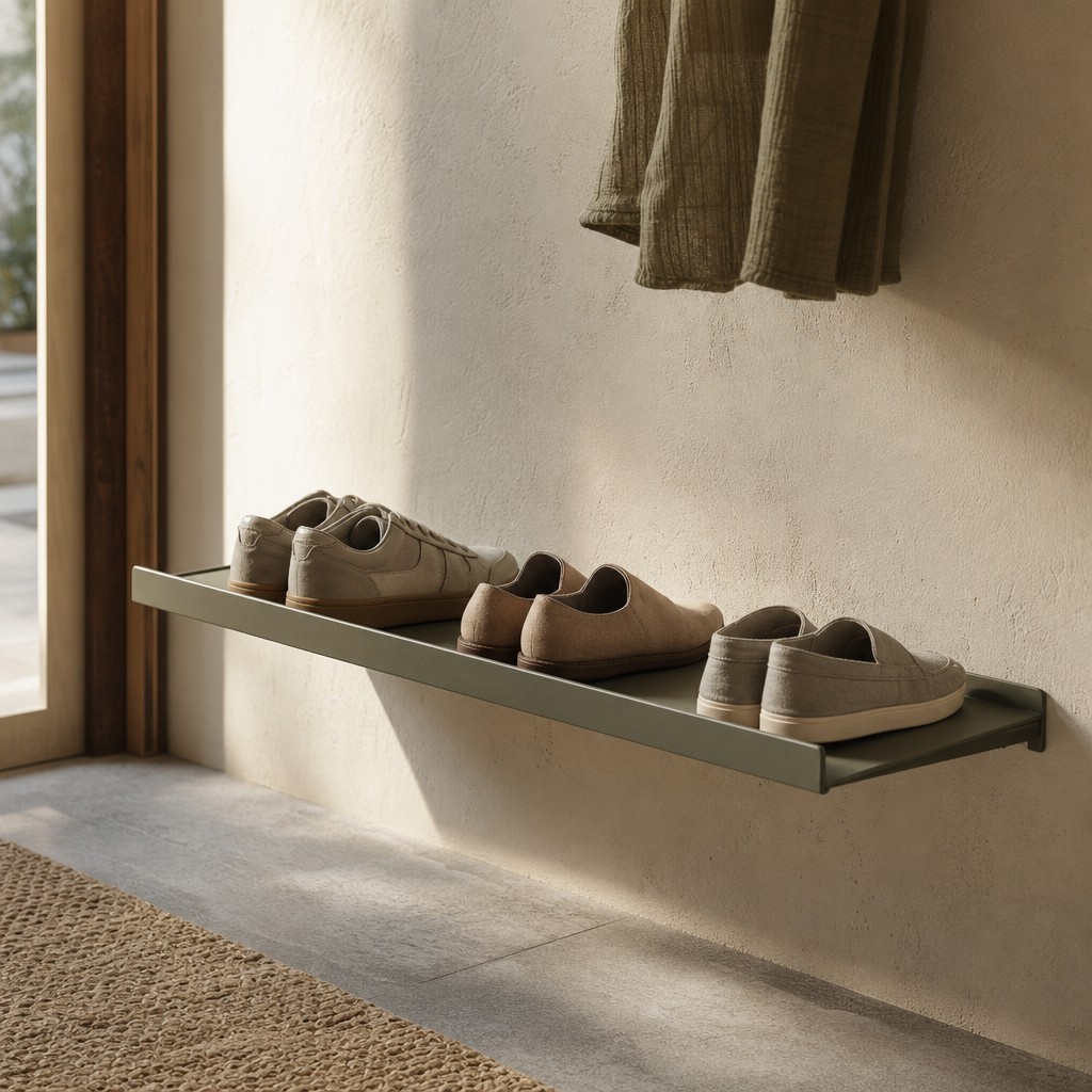 Cales Shoe Ledge, wall storage for 8 kg
